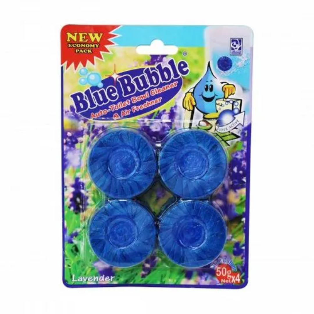 BLUE BUBBLE TOILET CLEANER LAVENDER 50G